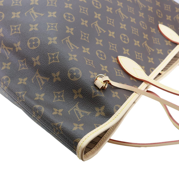 LOUIS VUITTON Neverfull GM Monogram Canvas Shoulder Bag Brown