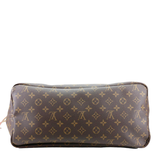 LOUIS VUITTON Neverfull GM Monogram Canvas Shoulder Bag Brown