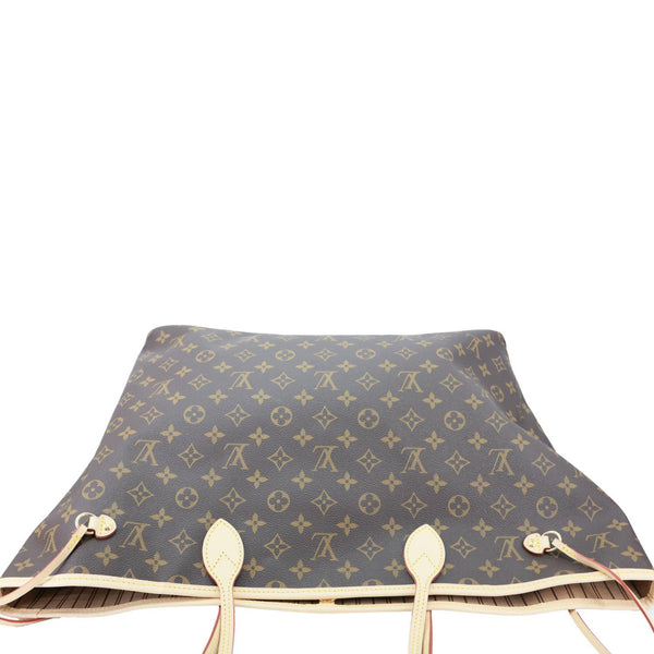 LOUIS VUITTON Neverfull GM Monogram Canvas Shoulder Bag Brown
