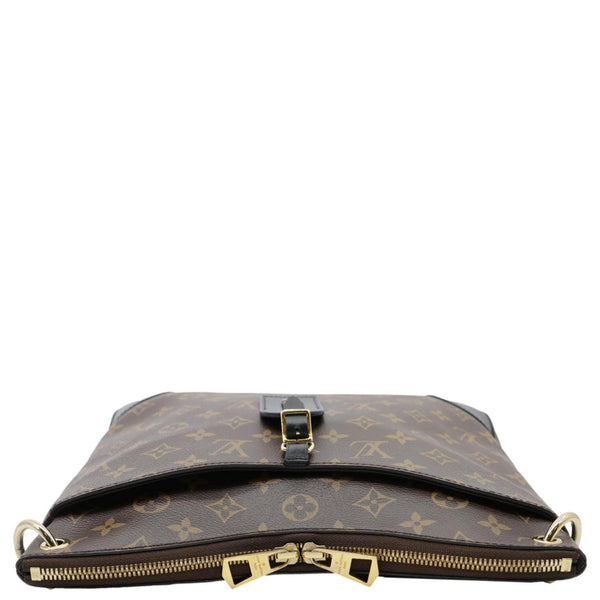 LOUIS VUITTON Odeon NM MM Monogram Canvas Shoulder Bag Black