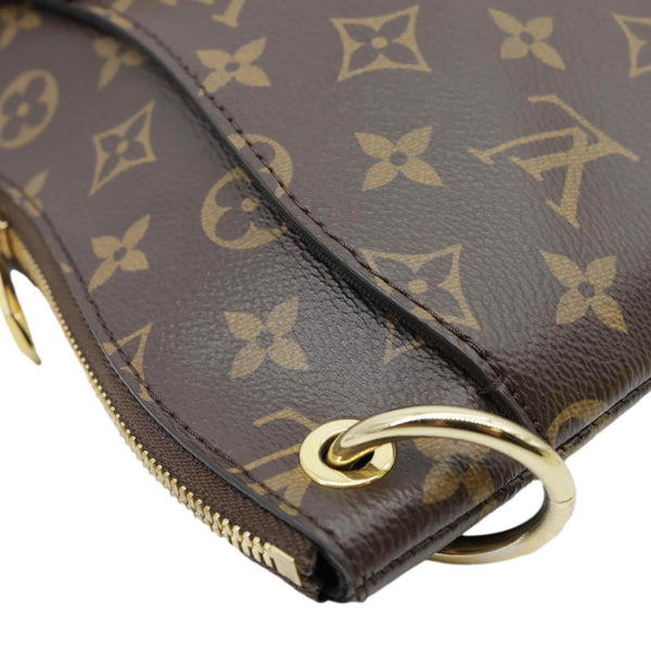 LOUIS VUITTON Odeon NM MM Monogram Canvas Shoulder Bag Black
