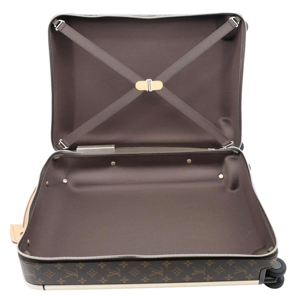LOUIS VUITTON Horizon 55 Monogram Canvas Travel Bag Brown