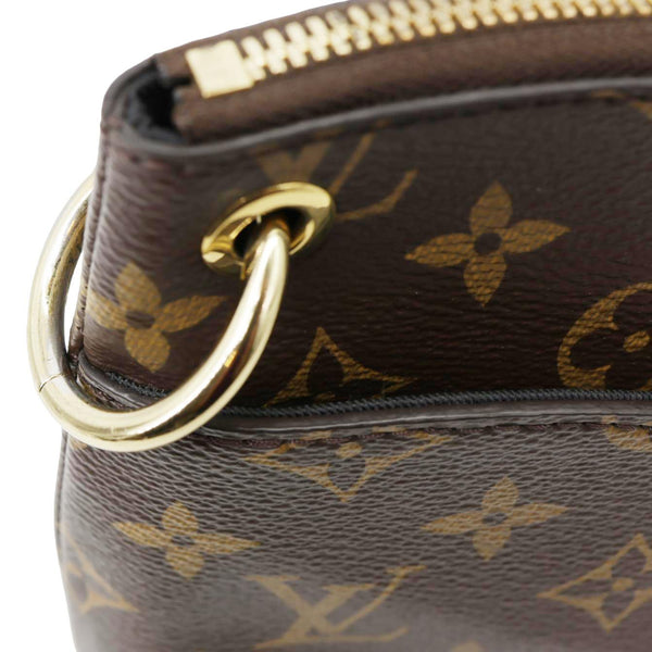 LOUIS VUITTON Odeon NM MM Monogram Canvas Shoulder Bag Black