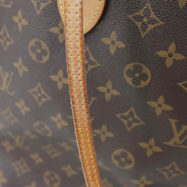 LOUIS VUITTON Neverfull GM Monogram Canvas Tote Bag Brown