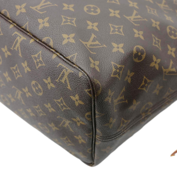 LOUIS VUITTON Neverfull GM Monogram Canvas Tote Bag Brown