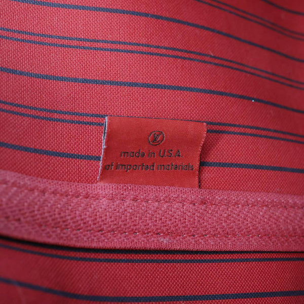 LOUIS VUITTON Neverfull GM Damier Ebene Shoulder Bag Brown