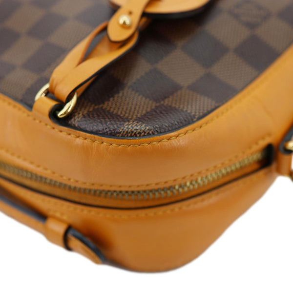 LOUIS VUITTON Santa Monica Damier Ebene Crossbody Bag Brown