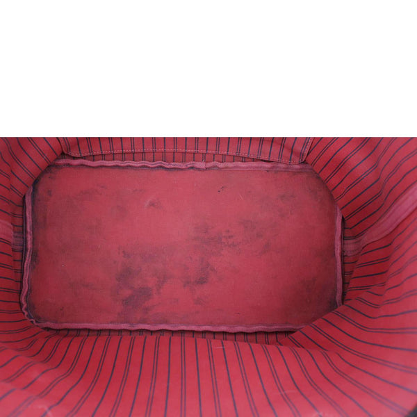 LOUIS VUITTON Neverfull GM Damier Ebene Shoulder Bag Brown