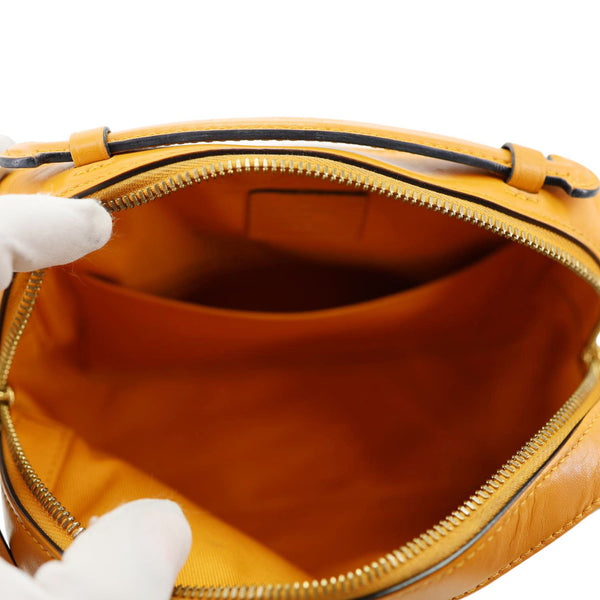 LOUIS VUITTON Santa Monica Damier Ebene Crossbody Bag Brown