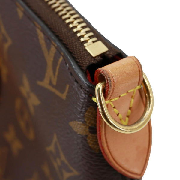 LOUIS VUITTON Boetie PM Monogram Canvas Satchel Shoulder Bag Brown