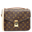LOUIS VUITTON Metis Pochette Monogram Canvas Crossbody Bag Brown