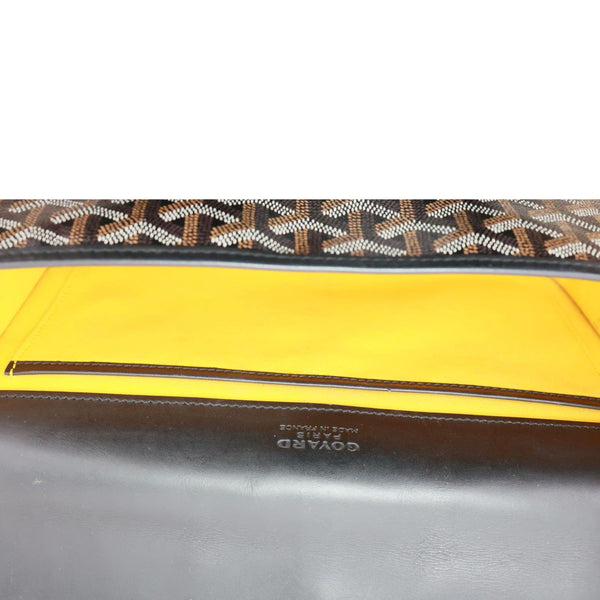 GOYARD Belvedere Canvas Messenger Bag Black