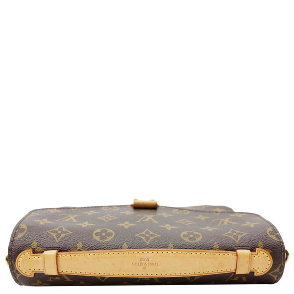 LOUIS VUITTON Metis Pochette Monogram Canvas Crossbody Bag Brown