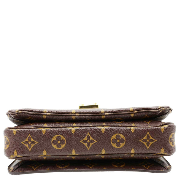 LOUIS VUITTON Metis Pochette Monogram Canvas Crossbody Bag Brown