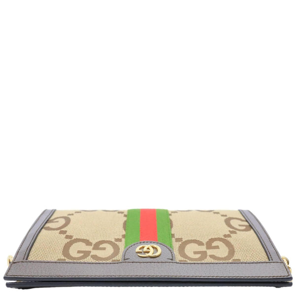 GUCCI Ophidia GG Canvas Crossbody Bag Beige 503877
