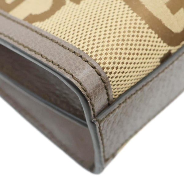 GUCCI Ophidia GG Canvas Crossbody Bag Beige 503877