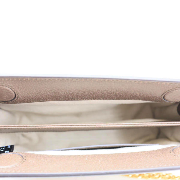 GUCCI Ophidia GG Canvas Crossbody Bag Beige 503877