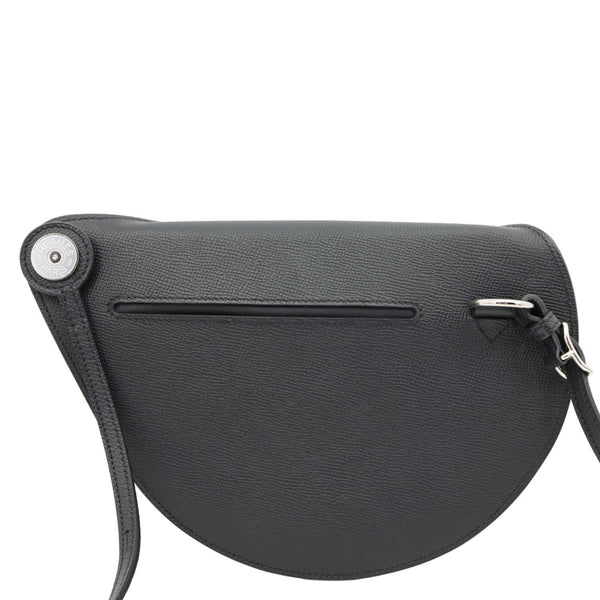 HERMES Petite Course Epsom Crossbody Bag Black