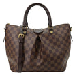 LOUIS VUITTON Siena MM Damier Ebene Shoulder Bag Brown