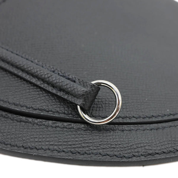 HERMES Petite Course Epsom Crossbody Bag Black