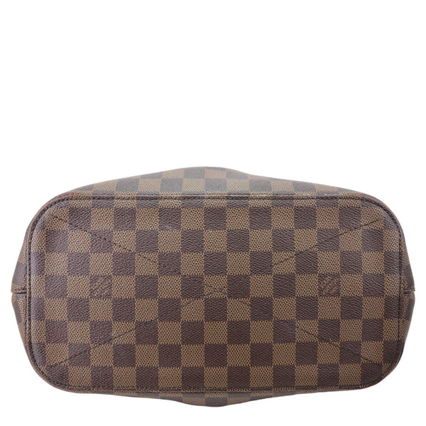 LOUIS VUITTON Siena MM Damier Ebene Shoulder Bag Brown