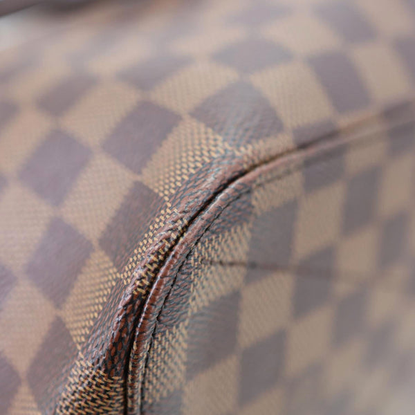 LOUIS VUITTON Siena MM Damier Ebene Shoulder Bag Brown