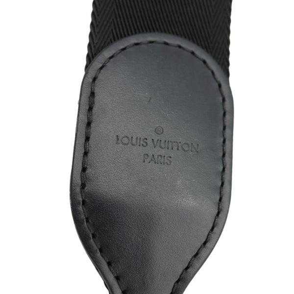 LOUIS VUITTON Horizon Monogram Eclipse Clutch Shoulder Bag Black