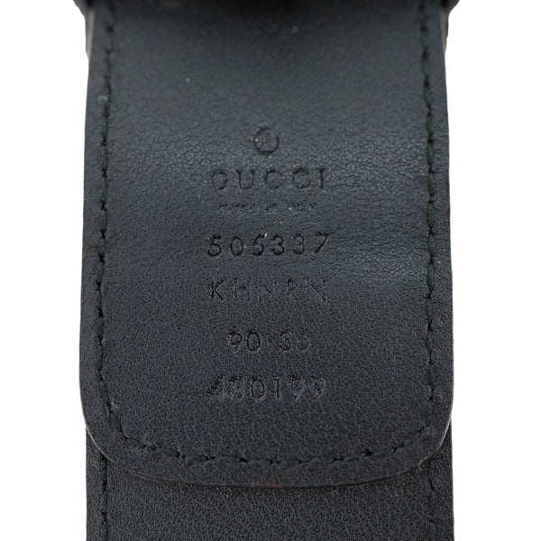 GUCCI Dionysus GG Supreme Canvas Belt Size 90.36 Beige 505337