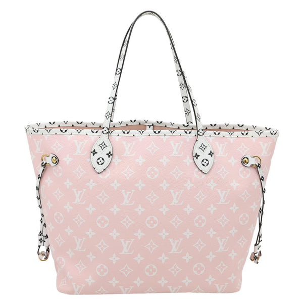 Louis Vuitton Neverfull MM Tote Rouge Giant Monogram Tote Bag Red