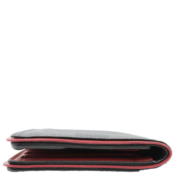 LOUIS VUITTON Pocket Organiser Damier Graphite Wallet Grey