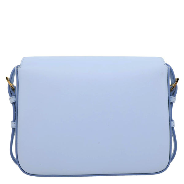 BURBERRY Grace Small Smooth Calfskin Leather Crossbody Bag Light Blue