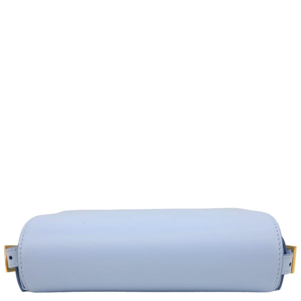 BURBERRY Grace Small Smooth Calfskin Leather Crossbody Bag Light Blue