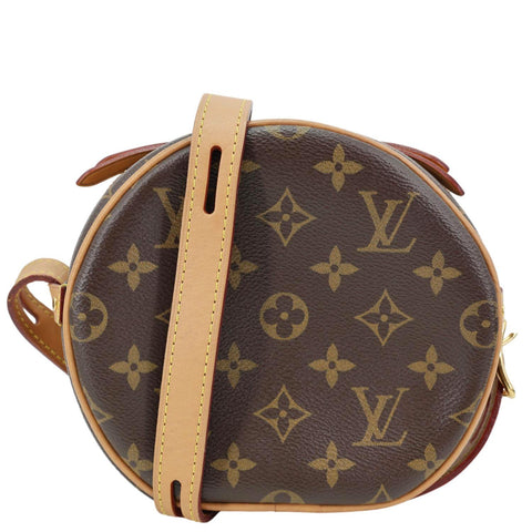 LOUIS VUITTON Boite Chapeau Souple PM Monogram Canvas Shoulder Bag Brown