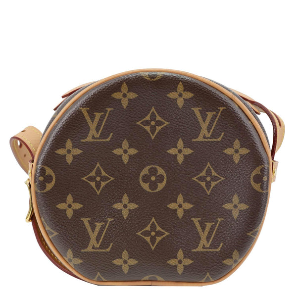 LOUIS VUITTON Boite Chapeau Souple PM Monogram Canvas Shoulder Bag Brown