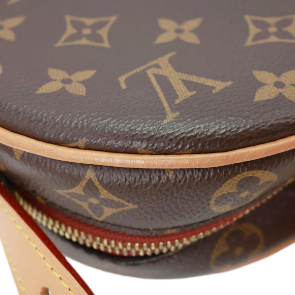 LOUIS VUITTON Boite Chapeau Souple PM Monogram Canvas Shoulder Bag Brown