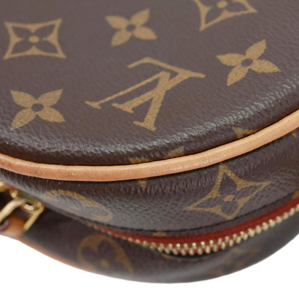 LOUIS VUITTON Boite Chapeau Souple PM Monogram Canvas Shoulder Bag Brown