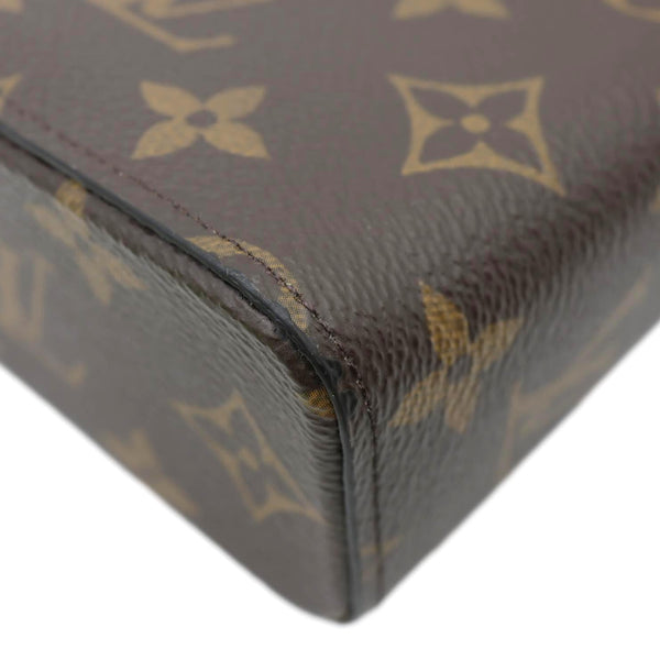 LOUIS VUITTON Legacy Monogram Canvas Phone Box Brown