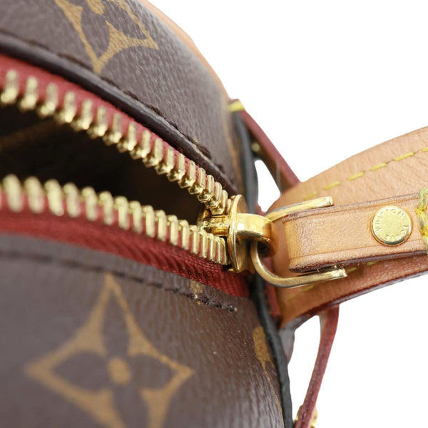 LOUIS VUITTON Boite Chapeau Souple PM Monogram Canvas Shoulder Bag Brown