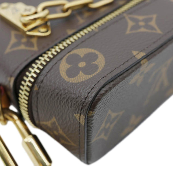 LOUIS VUITTON Legacy Monogram Canvas Phone Box Brown