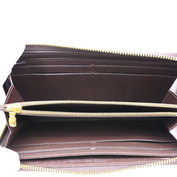 LOUIS VUITTON Portefeuille Miroir Patent Leather Long Wallet Magenta
