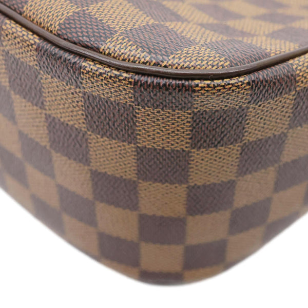 LOUIS VUITTON Parioli PM Damier Ebene Tote Shoulder Bag Brown