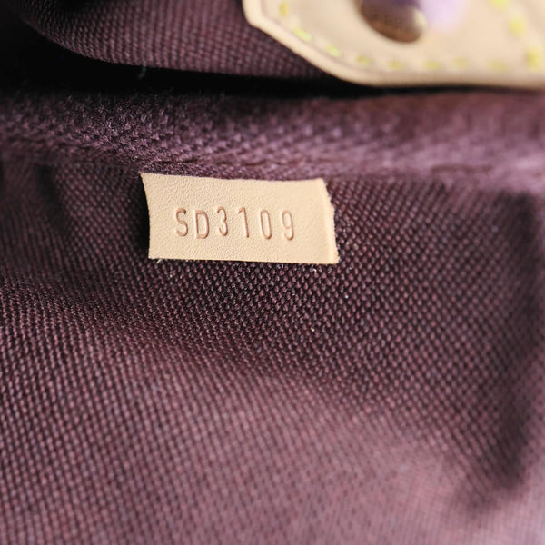 LOUIS VUITTON Favorite MM Monogram Canvas Shoulder Bag Brown