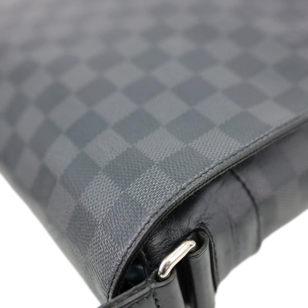 LOUIS VUITTON District PM Damier Graphite Messenger Bag Black