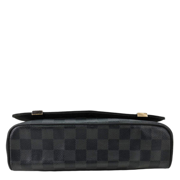 LOUIS VUITTON District PM Damier Graphite Messenger Bag Black