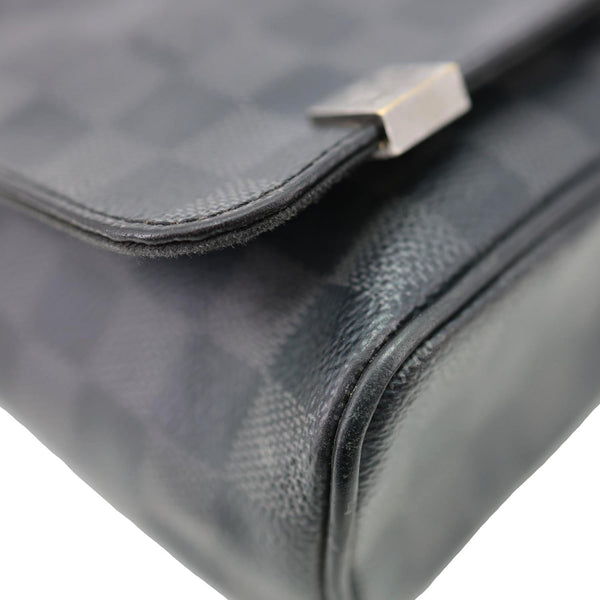 LOUIS VUITTON District PM Damier Graphite Messenger Bag Black