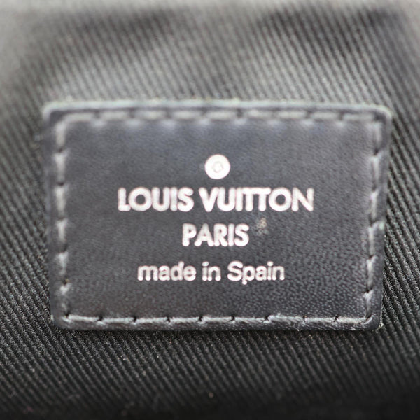 LOUIS VUITTON District PM Damier Graphite Messenger Bag Black