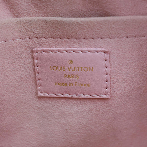 LOUIS VUITTON New Wave Quilted Leather Camera Crossbody Bag Pink