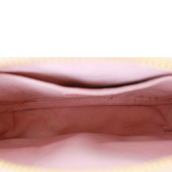 LOUIS VUITTON New Wave Quilted Leather Camera Crossbody Bag Pink