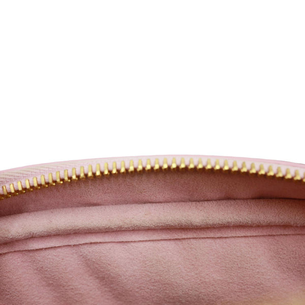 LOUIS VUITTON New Wave Quilted Leather Camera Crossbody Bag Pink