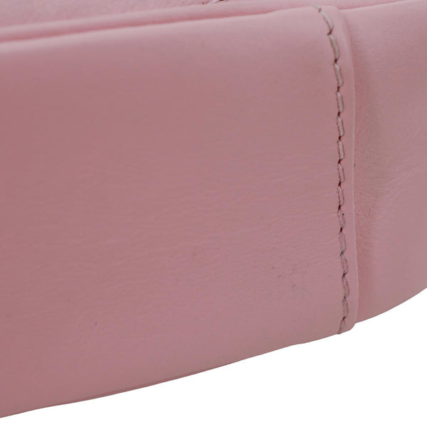 LOUIS VUITTON New Wave Quilted Leather Camera Crossbody Bag Pink